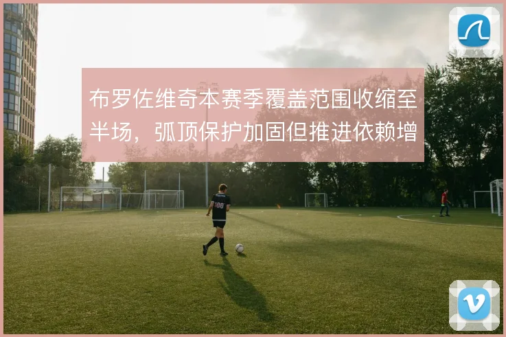 布罗佐维奇本赛季覆盖范围收缩至半场,弧顶保护加固但推进依赖增加